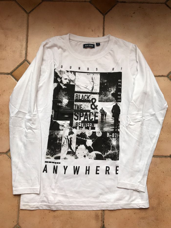 T shirt ML 16 ans Blue Seven