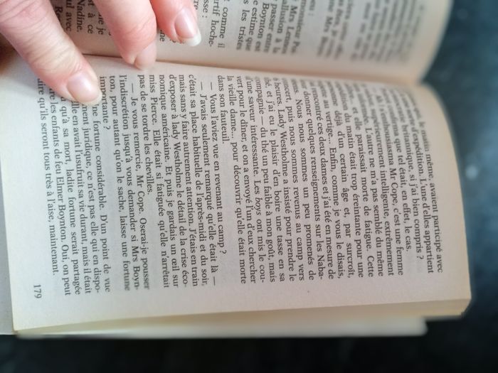 Roman policier Agatha Christie rendez-vous avec la mort - photo numéro 7