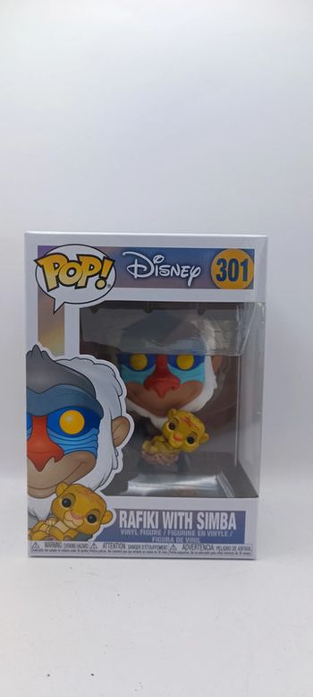 Funko : Disney 301 - Rafiki with simba