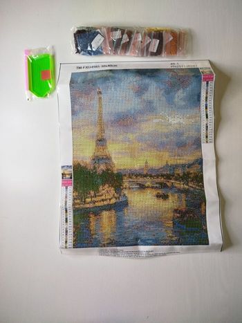 Diamond painting vue parisienne #S331