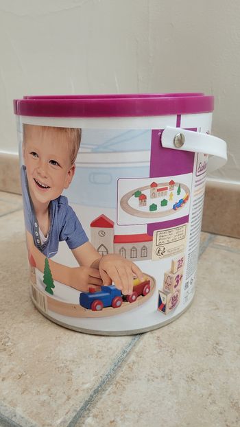 Petit train en bois Eichhorn complet