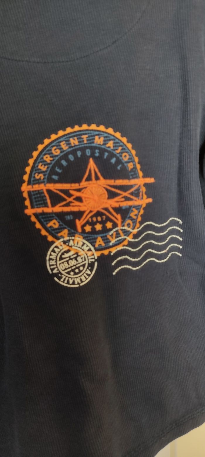 Polo t-shirt bleu - photo numéro 4