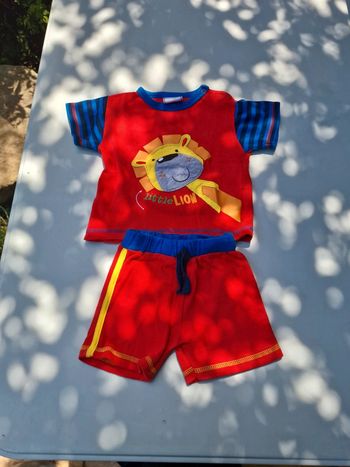 Ensemble short + tee-shirt garçon