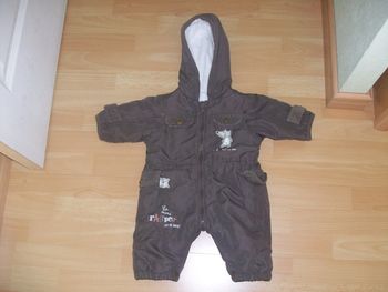 Combinaison pilote Mini gang 3 mois excellent état