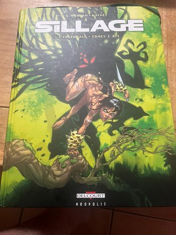 Bd sillage Delcourt intégrale numero 1