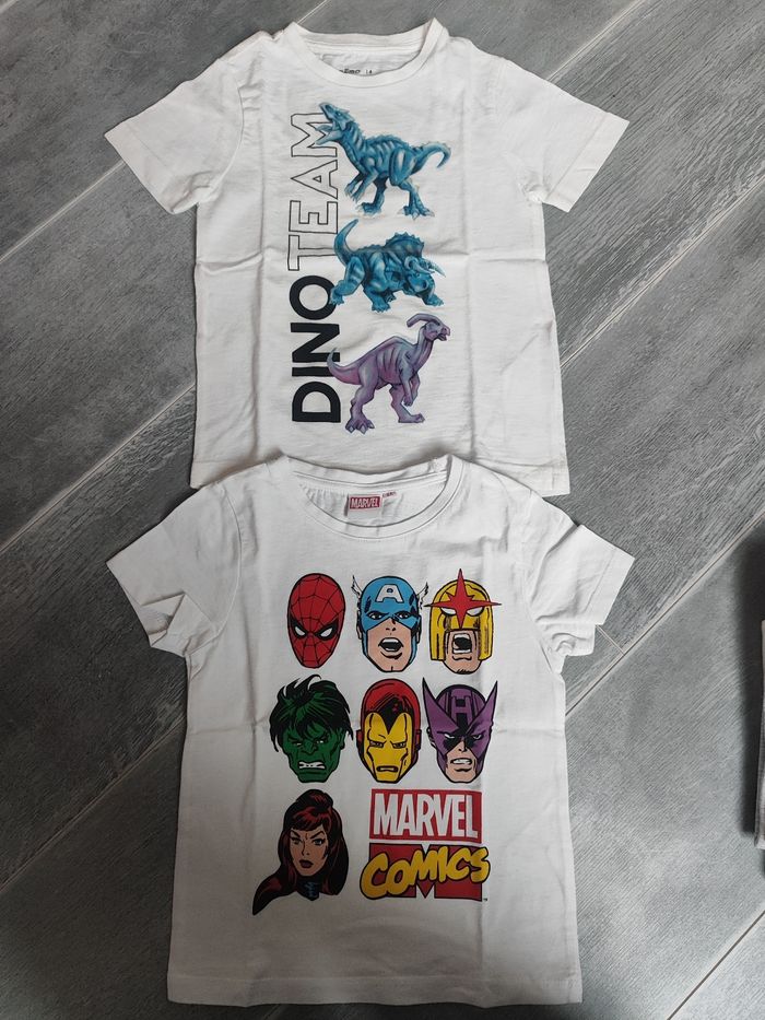 Lot de 6 t-shirts et 2 polos en 4 ans - photo numéro 3
