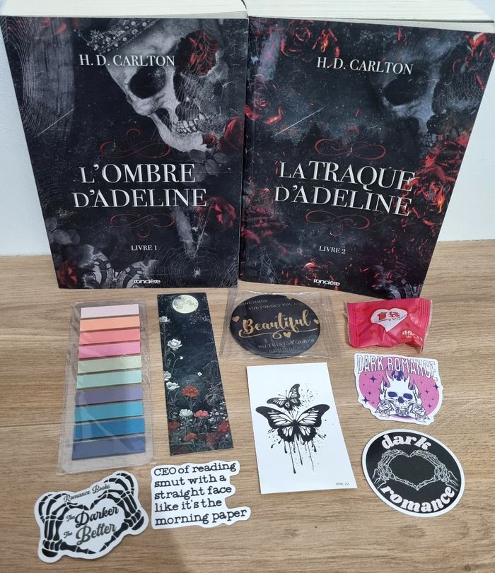 Box l'ombre d'Adeline et la Traque d'Adeline + Goodies - photo numéro 1
