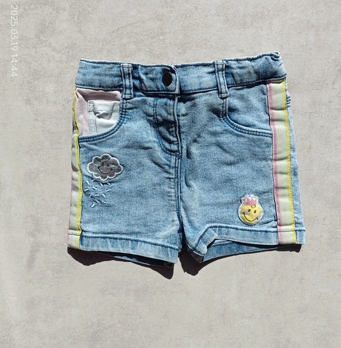 Lot de 3 shorts fille - 24 mois - photo numéro 2