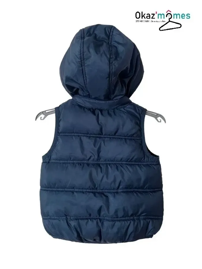 Doudoune sans manche avec capuche - Tape à l'oeil 6 mois (68cm) - photo numéro 5