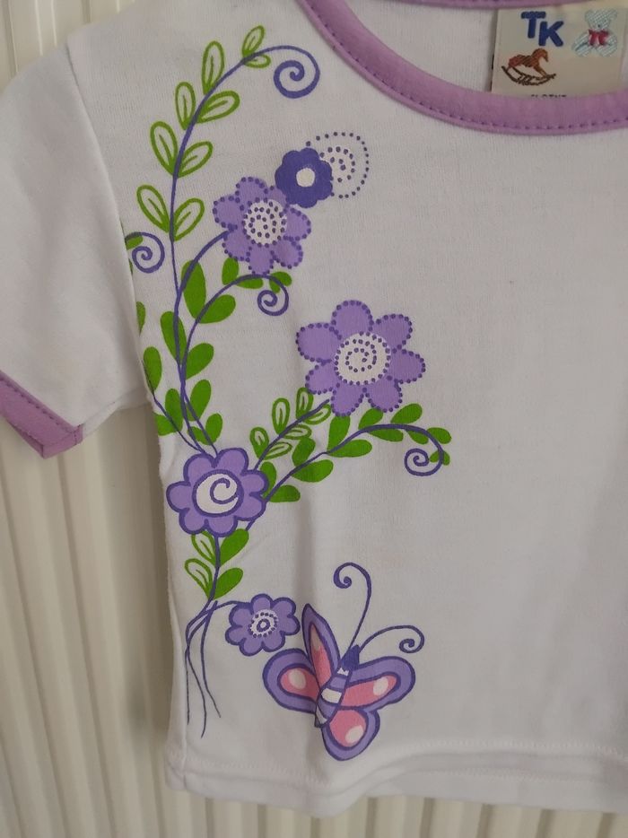 Short et t shirt fille 18 mois - photo numéro 3