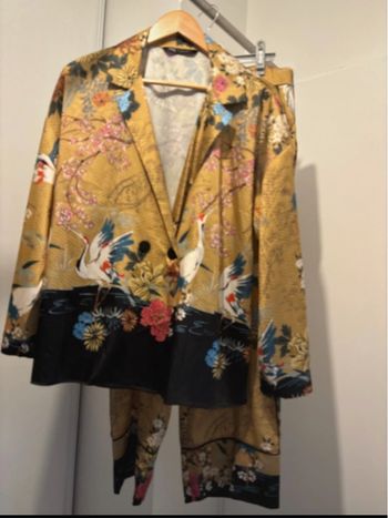 Kimono Zara  complete  taille L pantalon L