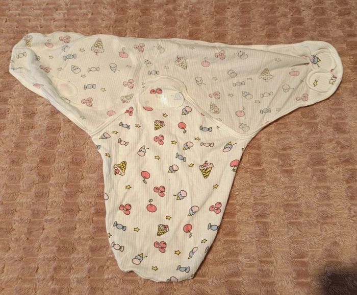 LOT DE 2 Langes / Cocon d'Emmaillotage Bébé (Naissance) - TBE