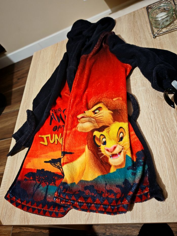 Robe de chambre 8 ans le roi lion