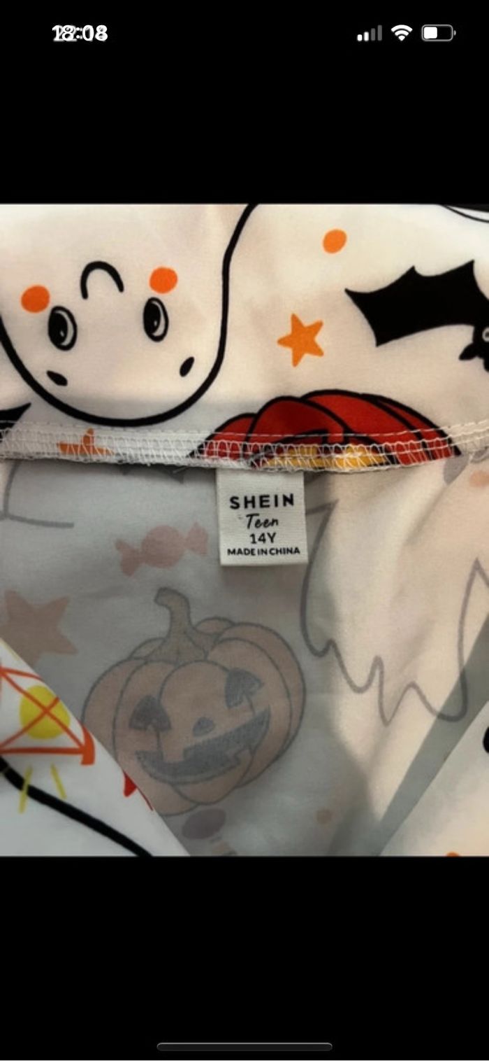 Pyjama enfant Halloween taille 14 ans - photo numéro 4