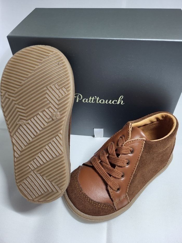 Chaussures basket garçon en cuir Point 20 Made in France 🇨🇵 - photo numéro 4
