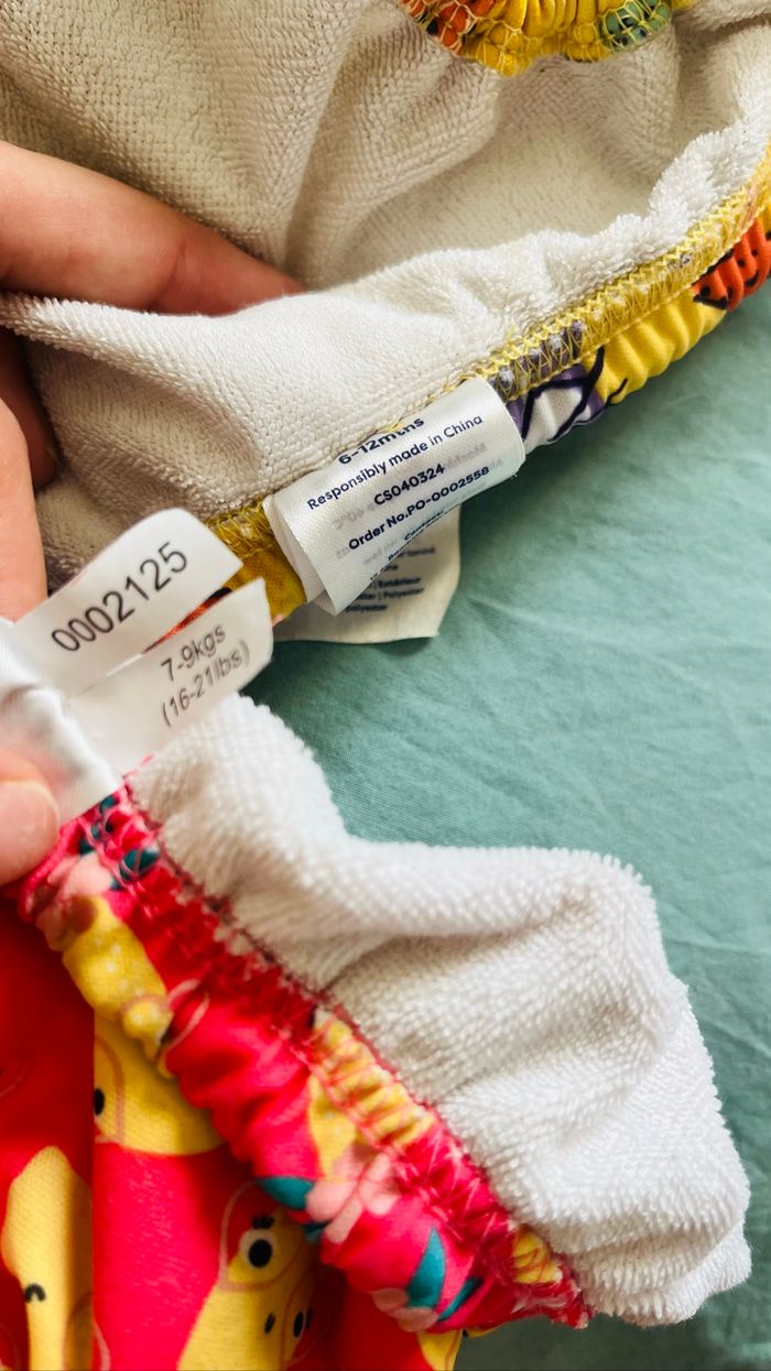 Couches de bain lavables - photo numéro 3