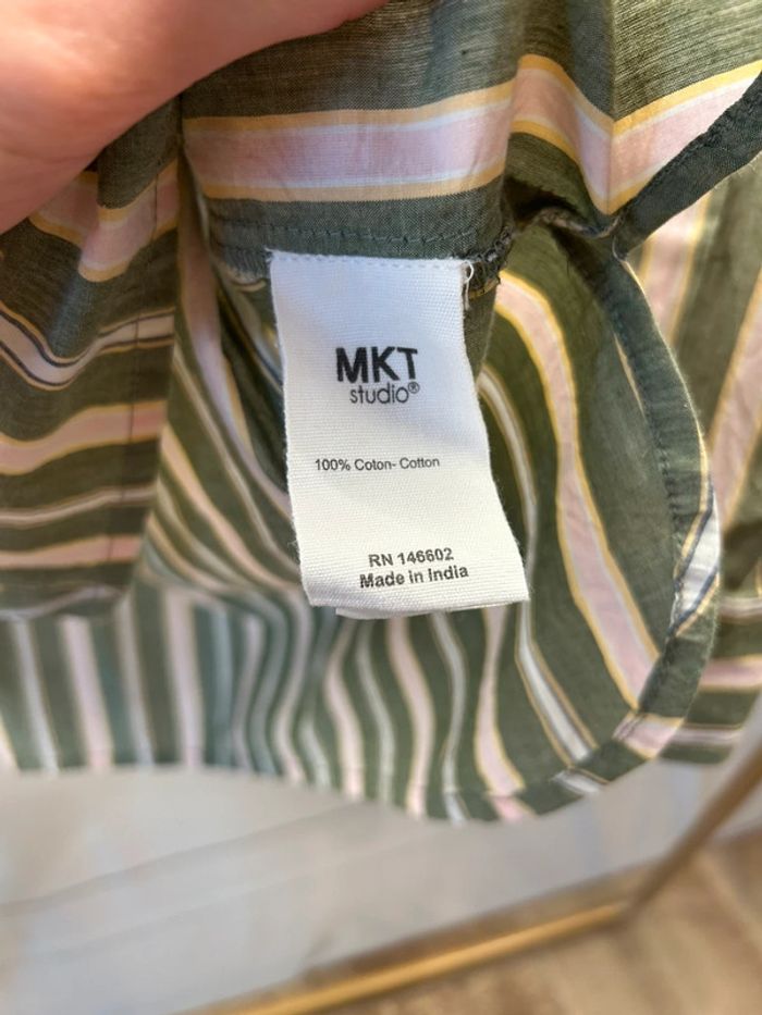 Chemise verte MKT Studio Oversize 42 neuve - photo numéro 5