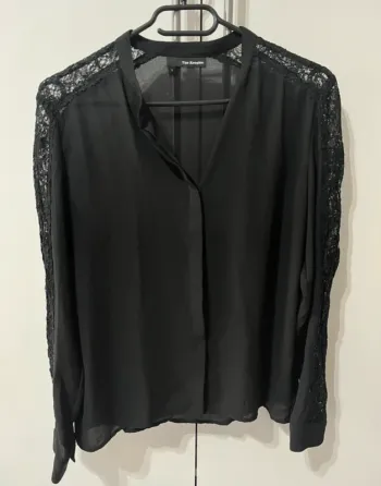 Blouse The Kooples noire élégante