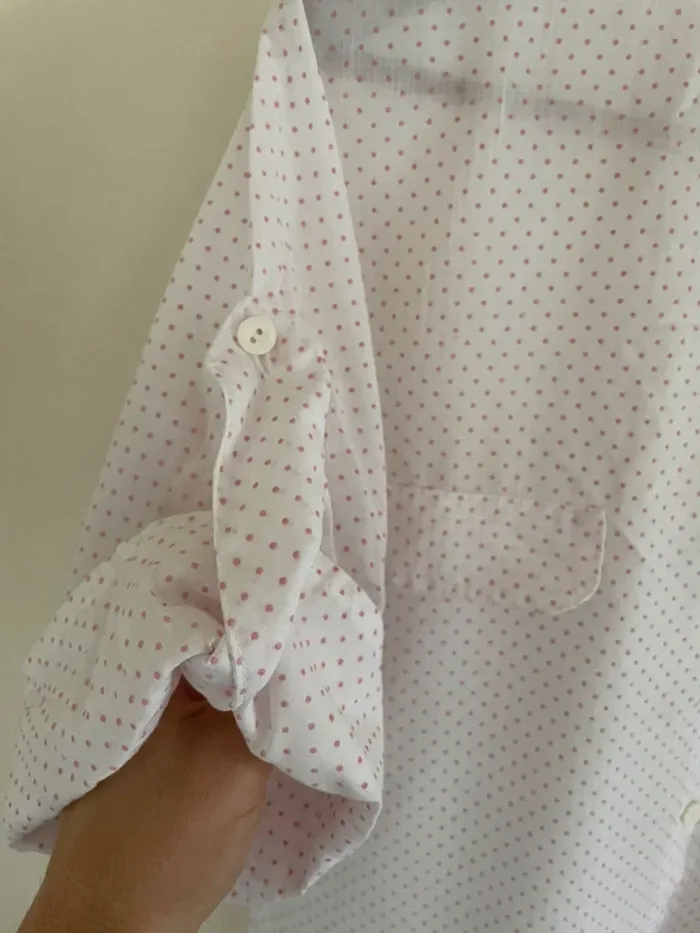#Chemise à pois 🍀 - photo numéro 3
