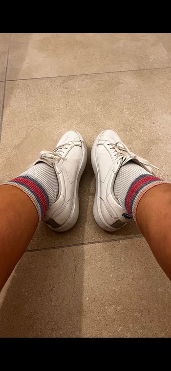 Baskets Lacoste Blanches - Taille 37 - Bon état