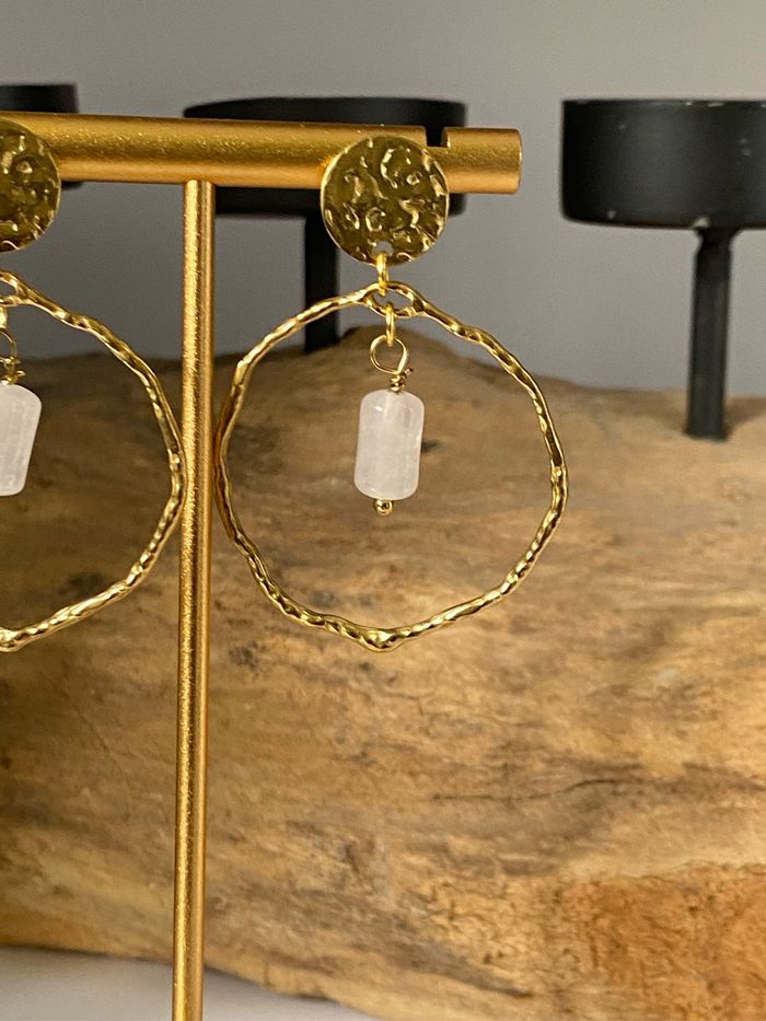 Boucle d’oreille acier inoxydable - photo numéro 2