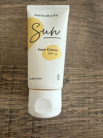 Hellobody Crème Solaire Visage SPF 50