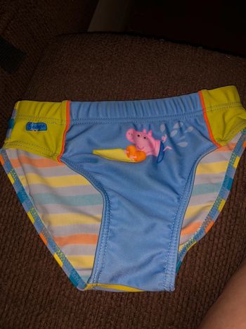 Maillot slip de bain 4 ans peppa pig george