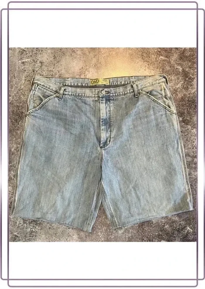 Short jean cargo homme Old Navy 42x30 Pantaloncini carpentiere uomo Zimmermannsshorts Herren