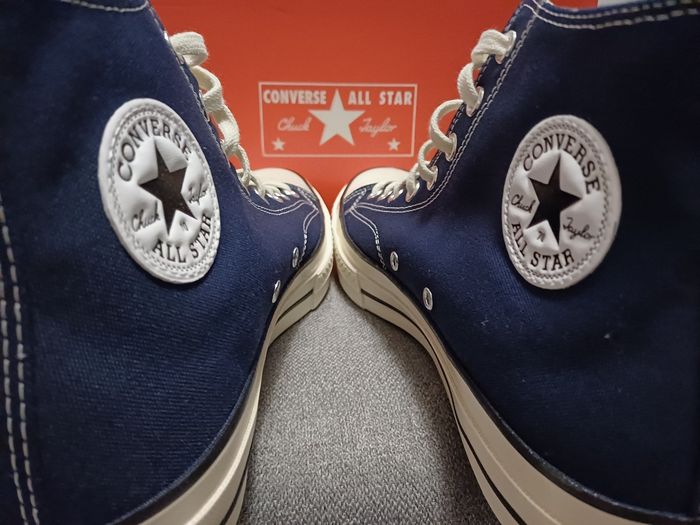 Basket converse neuve toile montante Pointure 45 bleu marine Chuck taylor - photo numéro 7