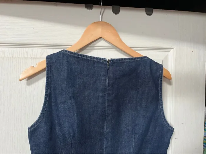 Robe en jeans Versace -taille 40 très bon état - photo numéro 4