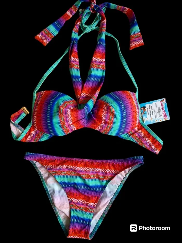 Maillot de bain push-up T.36