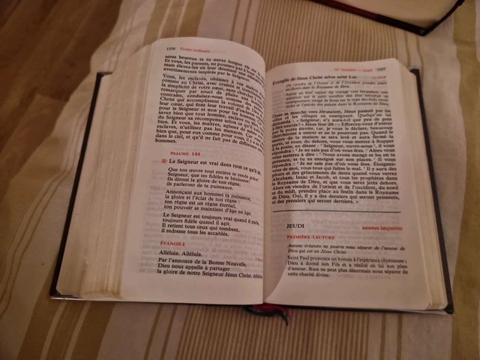 La bible et le missel de la semaine. - photo numéro 20