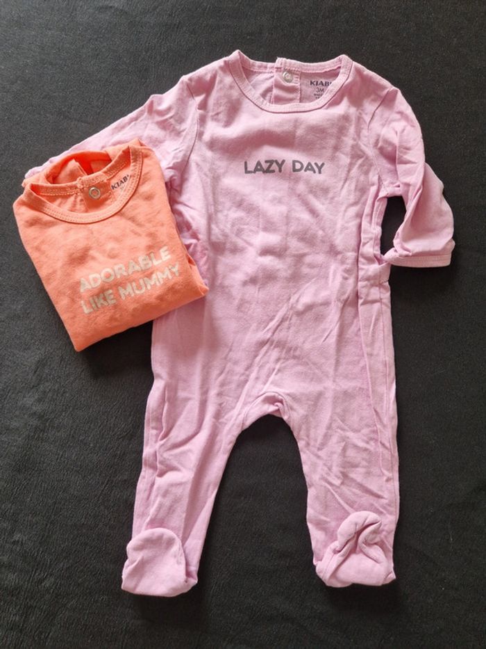 Lot de deux pyjamas - photo numéro 2
