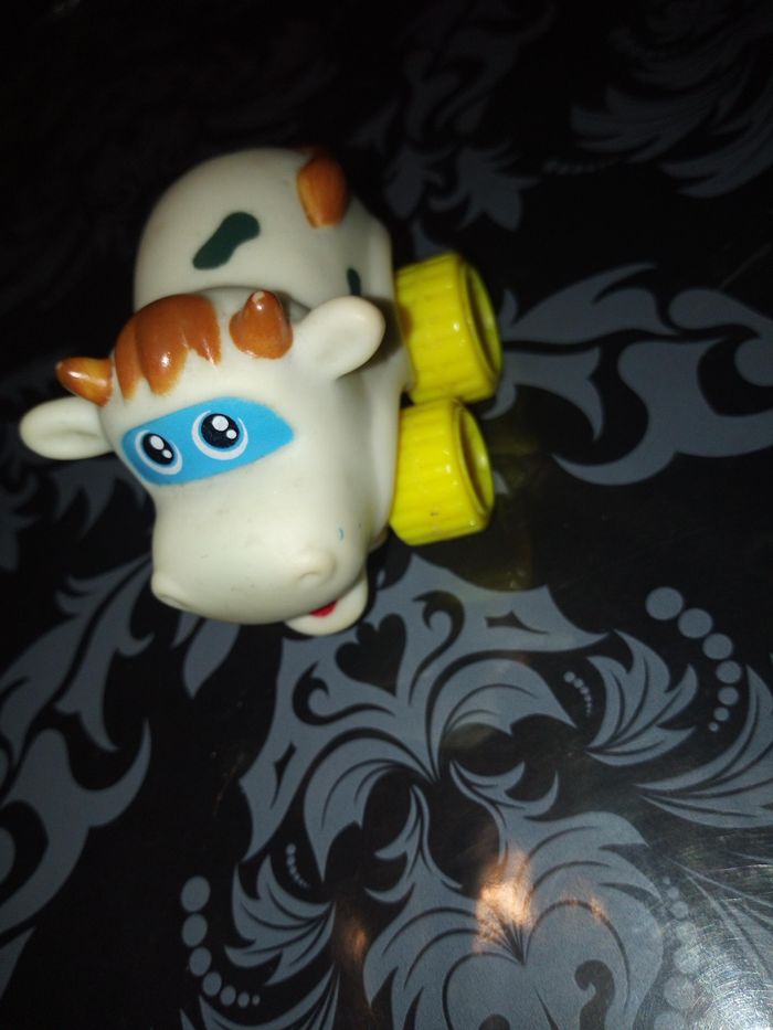 Jouet vache qui roule 🐮