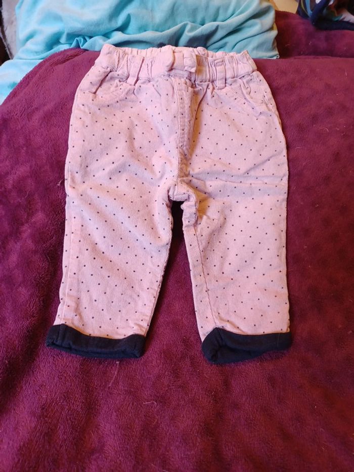 Pantalon fille 9 mois