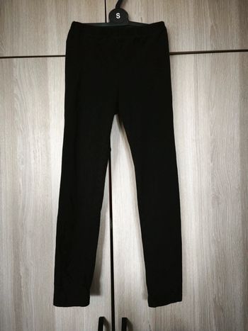 Legging noir coton 6 a 7 ans h&m