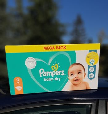 Couche pampers baby dry