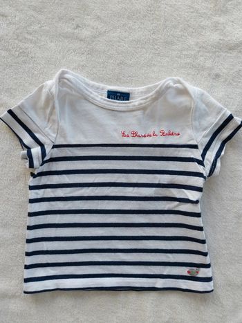 Tee shirt fille 1 an