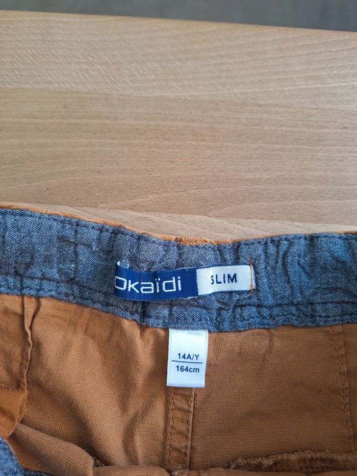 Lot 2 short bermuda enfant garçon 14 ans H&M Okaïdi - photo numéro 4