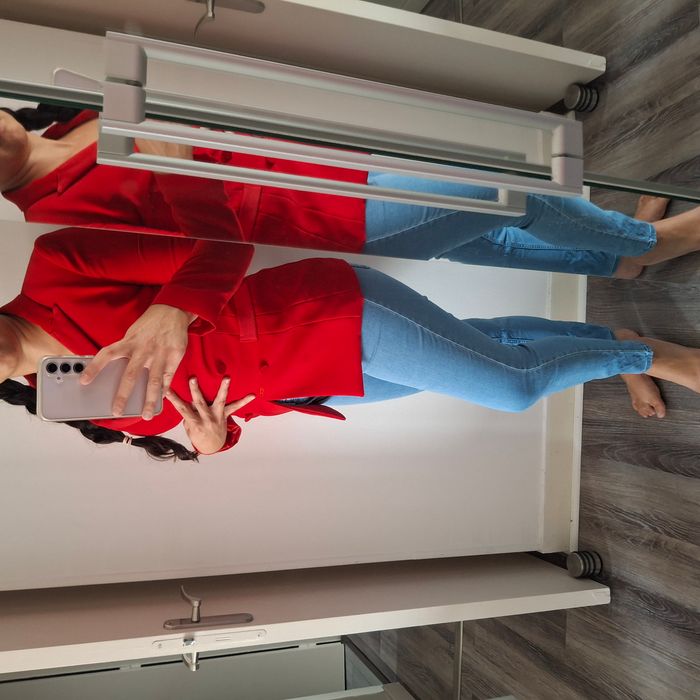 Veste/blazer rouge à manches longues - Taille 36 - Queen of Hearts - photo numéro 6