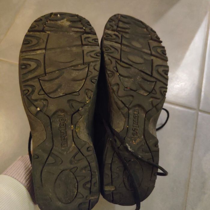 Chaussures marche homme Decathlon Newfeel dessus cuir - photo numéro 4