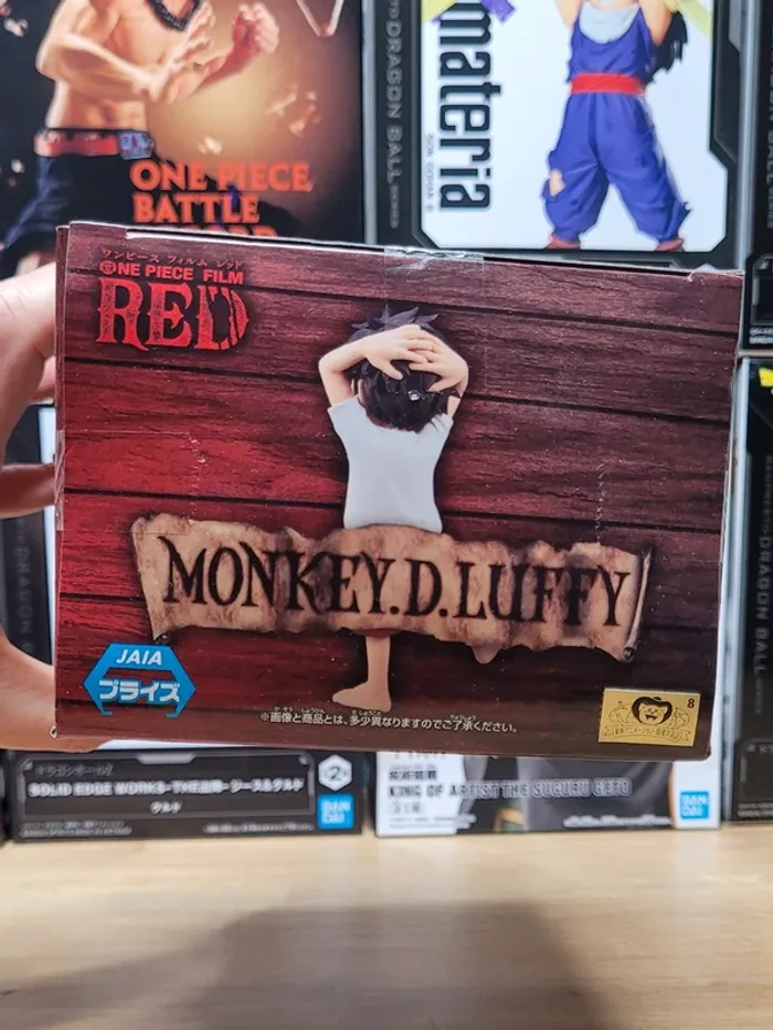 Figurine One Piece Red DXF The Grandline Series Monkey D. Luffy Enfant Banpresto Bandai Namco - photo numéro 5
