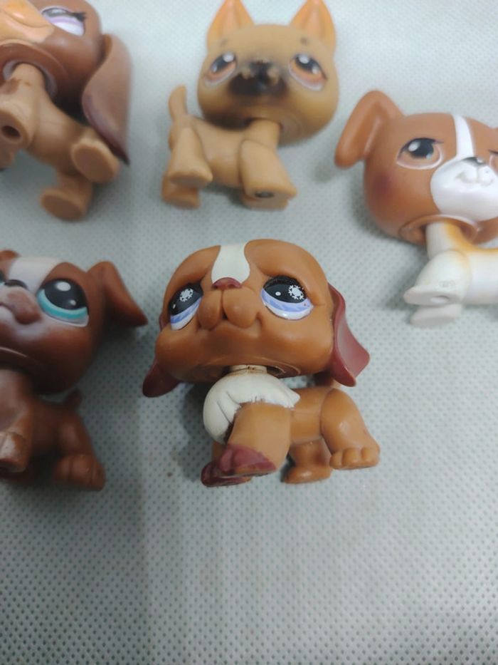 Lot de 5 petshop Littlest petshop chien - photo numéro 3