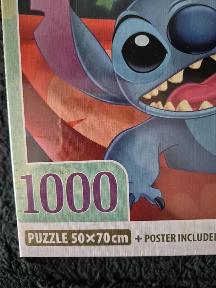 Puzzle 1000 pièces Stitch - Lilo et Stitch - Clementoni - photo numéro 2