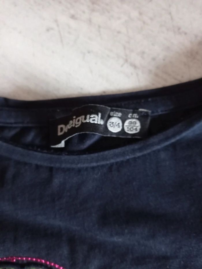 T shirt manches longues Desigual - photo numéro 4