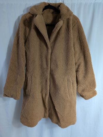 Manteau long femme Couleur marron / beige L doux