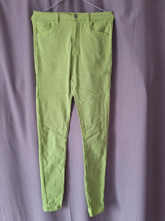 Jegging jaune fluo