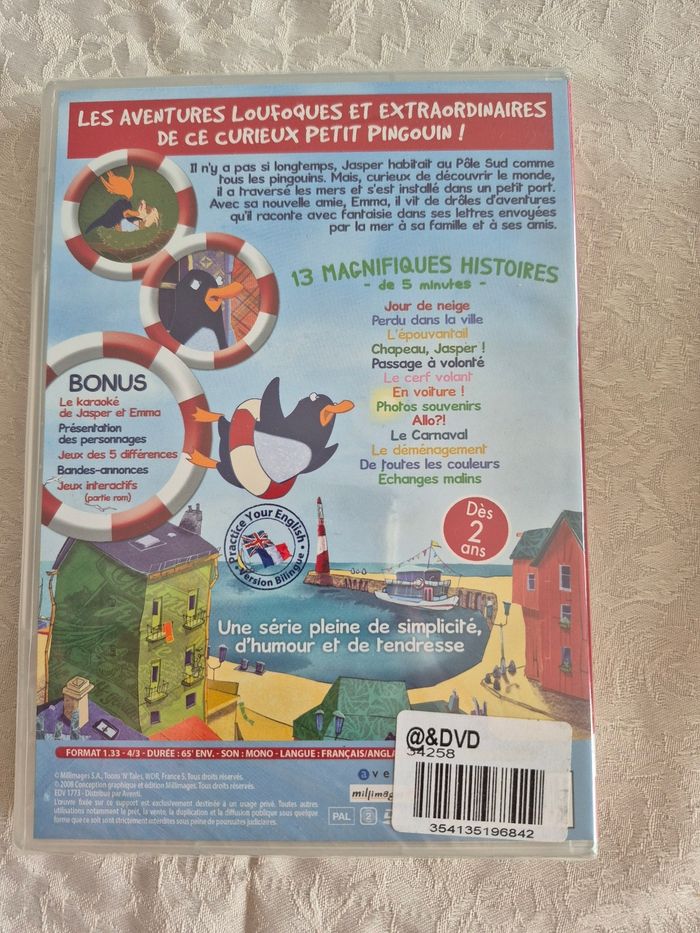 Dvd jasper le pingouin - photo numéro 2