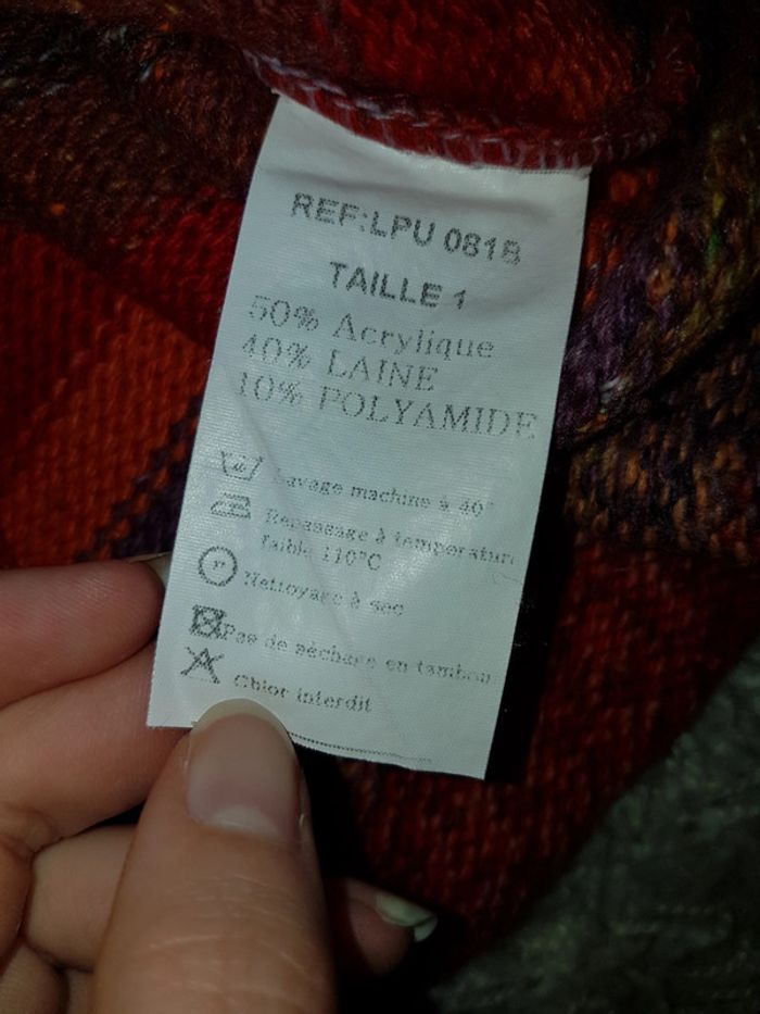 Pull rayé laine - photo numéro 3