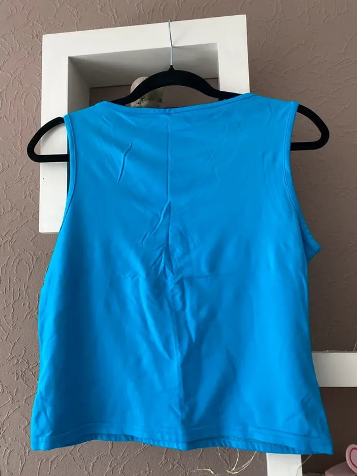 Débardeur turquoise taille 42 - photo numéro 2